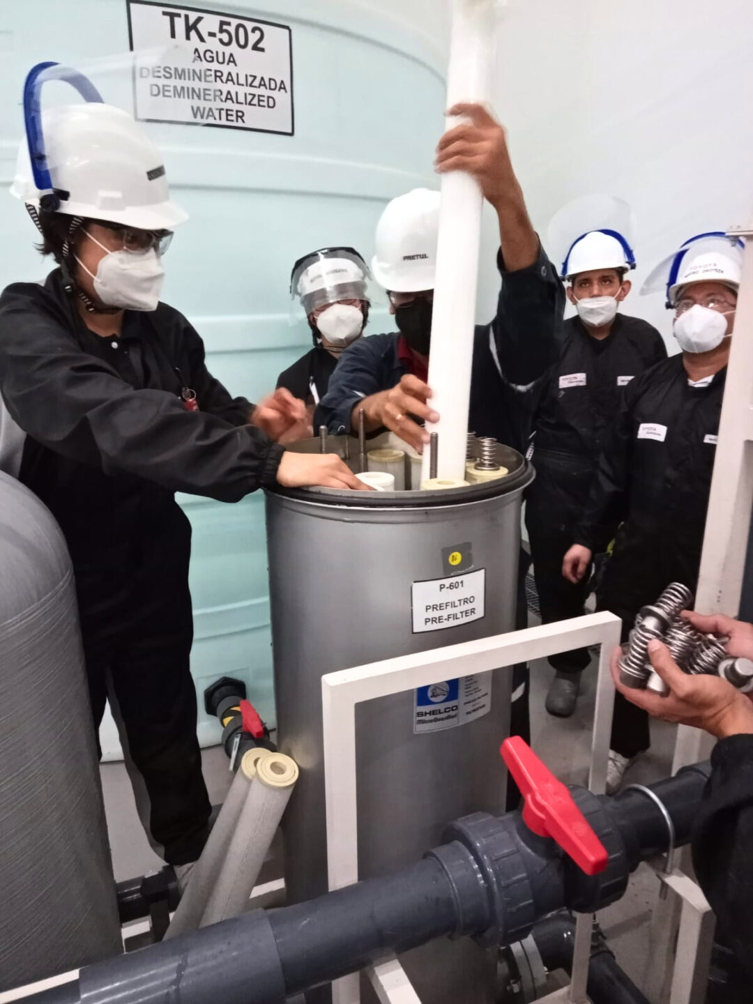 Capacitación en Sistemas de Agua Desmineralizada para Planta Automotriz